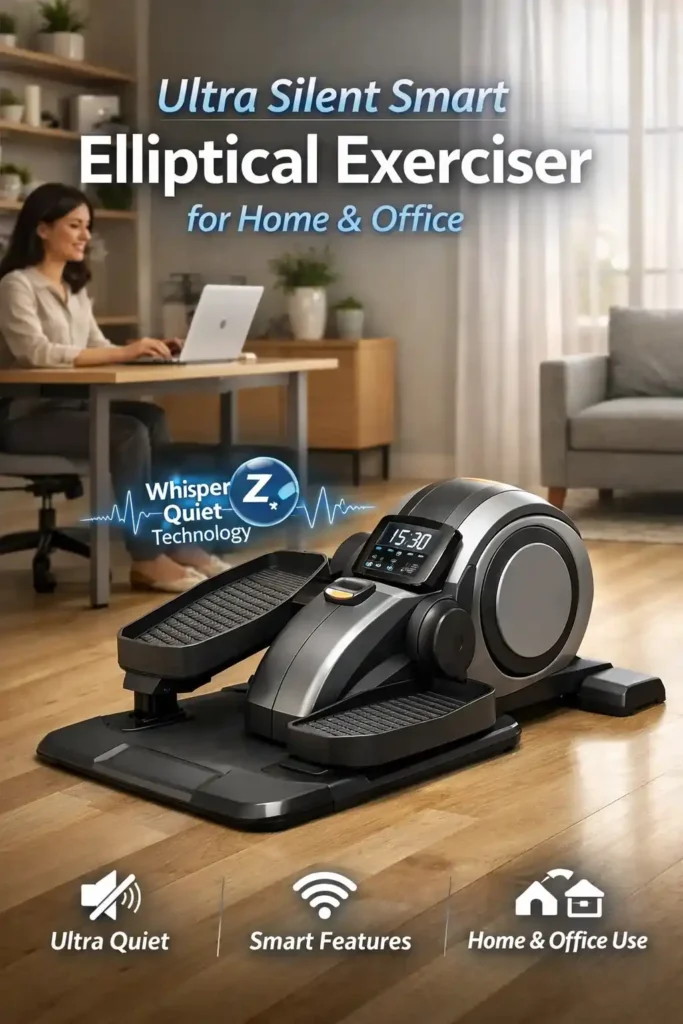 Sunny Health & Fitness Ultra Silent Smart Elliptical Exerciser (SF-E323038) Review 3 Quick Verdict: The Sunny Health & Fitness Ultra Silent Smart Elliptical Exerciser (SF-E323038) is an excellent budget-to-mid-range home elliptical for beginners, apartment dwellers, and anyone prioritizing whisper-quiet operation. Its true 16" stride, dual aluminum rails, belt-drive mechanism, and free SunnyFit app make it a standout at its price point — though those who need a built-in touchscreen, incline adjustment, or extra-long stride should look at premium alternatives.
If you've been searching for a home elliptical that won't wake up your household, annoy your downstairs neighbors, or demand a monthly subscription fee just to function, the Sunny Health & Fitness Ultra Silent Smart Elliptical Exerciser (model SF-E323038) deserves your full attention.
Sunny Health & Fitness has been producing affordable, reliable fitness equipment for over 20 years, and the SF-E323038 is one of their most refined ellipticals to date. It combines genuine engineering thoughtfulness — dual aluminum rails, a belt-drive mechanism, 16-level magnetic resistance — with smart connected fitness via the free SunnyFit app. The result is a low-impact cardio machine that competes well above its price bracket.
This review covers everything you need to make an informed purchase decision: full specifications, a feature-by-feature breakdown, honest pros and cons, a comparison against competitors, and our final verdict.